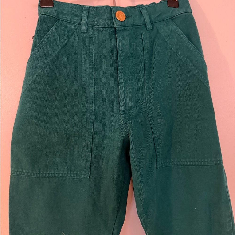 Big Bud Press Teal Work Pants